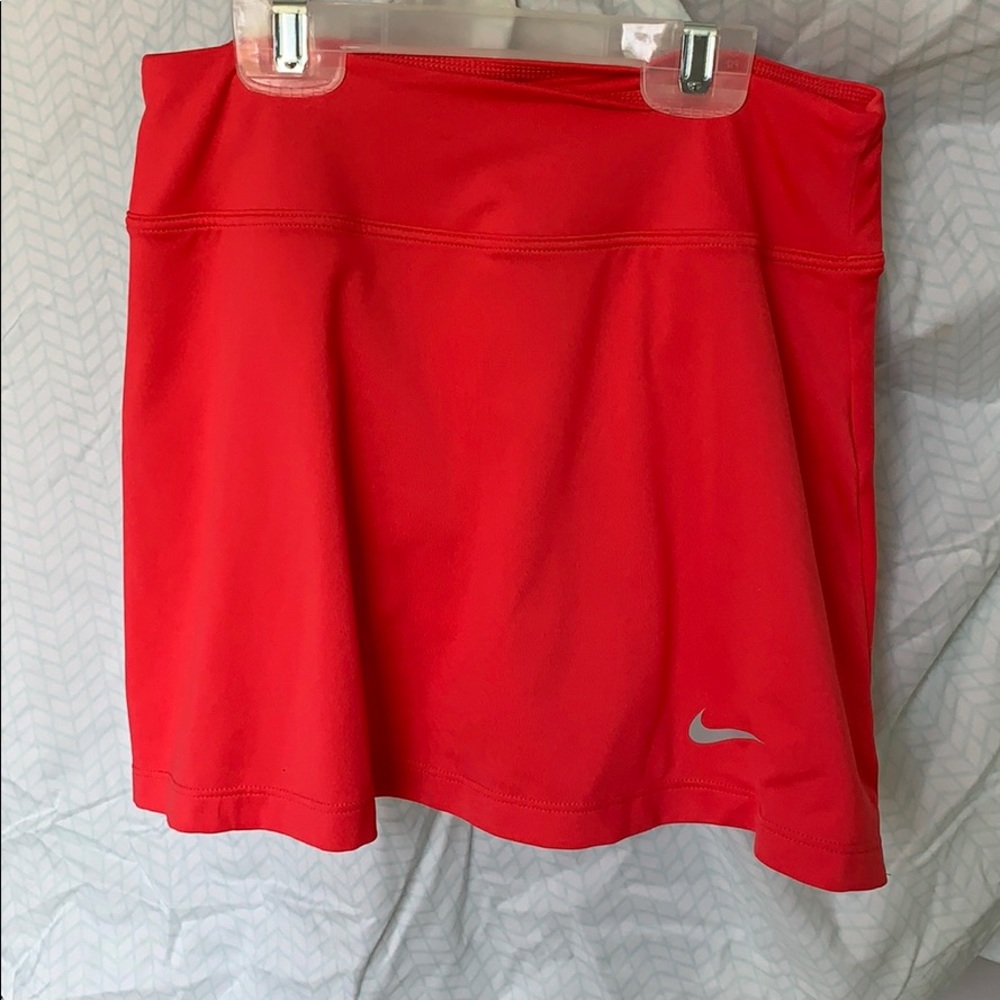 Red Nike Tennis Skirt